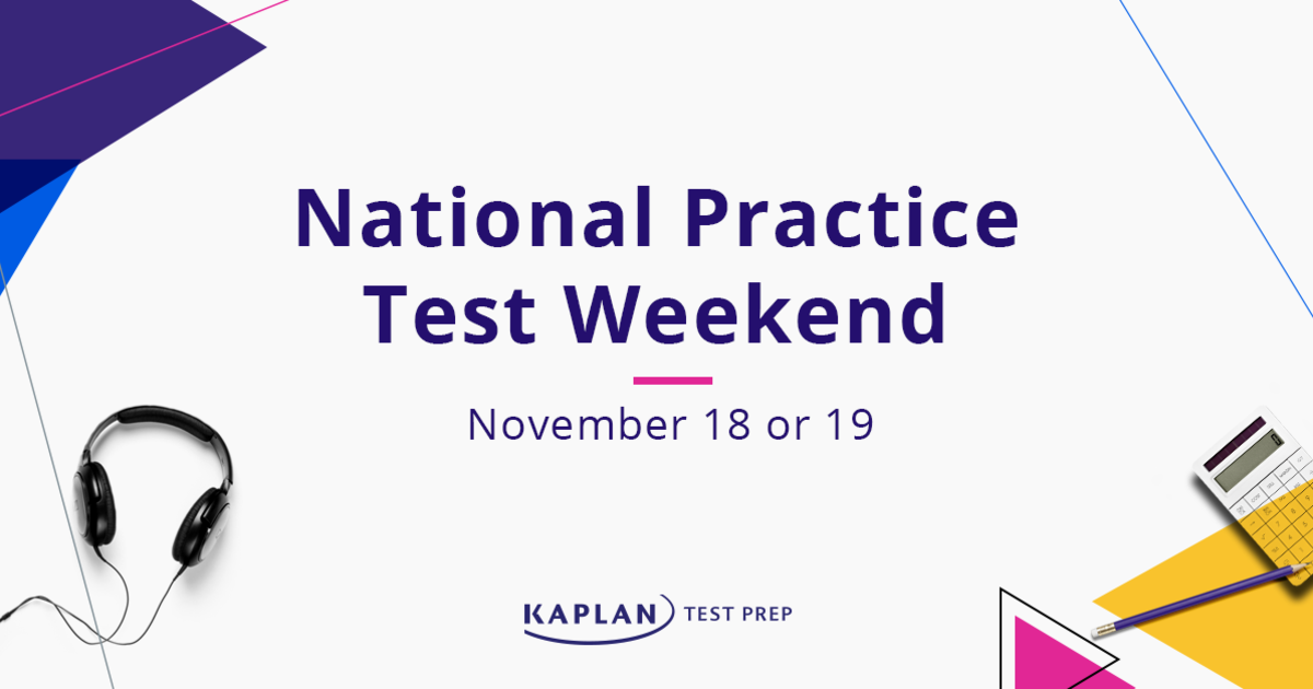 National Practice Test Weekend