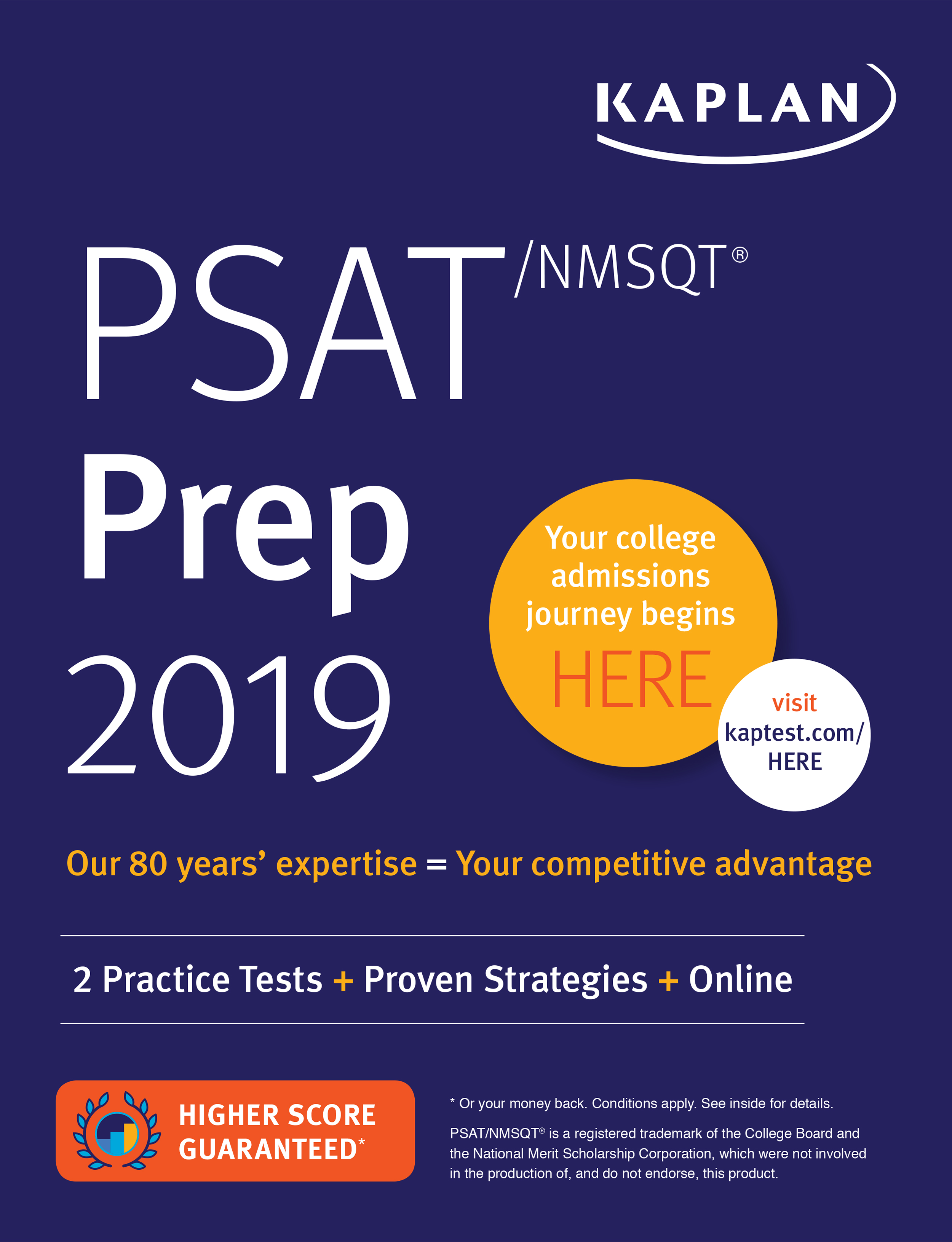 PSAT Review Books Kaplan Test Prep