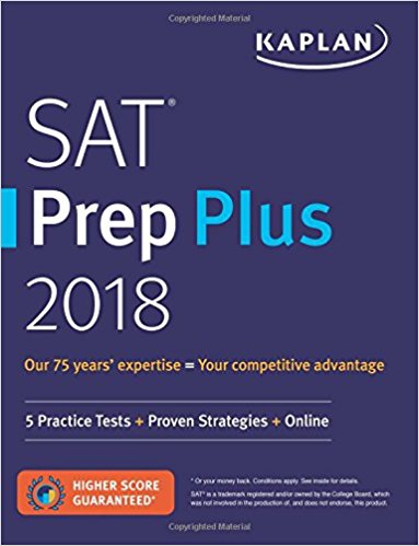 book toefl amazon practice Bestseller SAT  Prep Book 2018   Study  SAT Kaplan Book